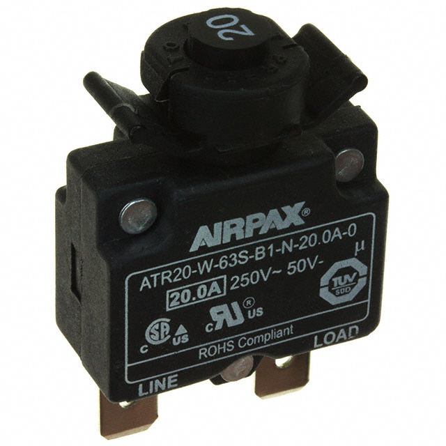 ATR20-W-63S-B1-N-20.0A-0 Sensata-Airpax