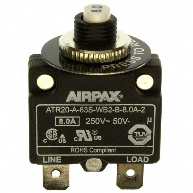 ATR20-A-63S-WB2-B-8.0A-2 Sensata-Airpax