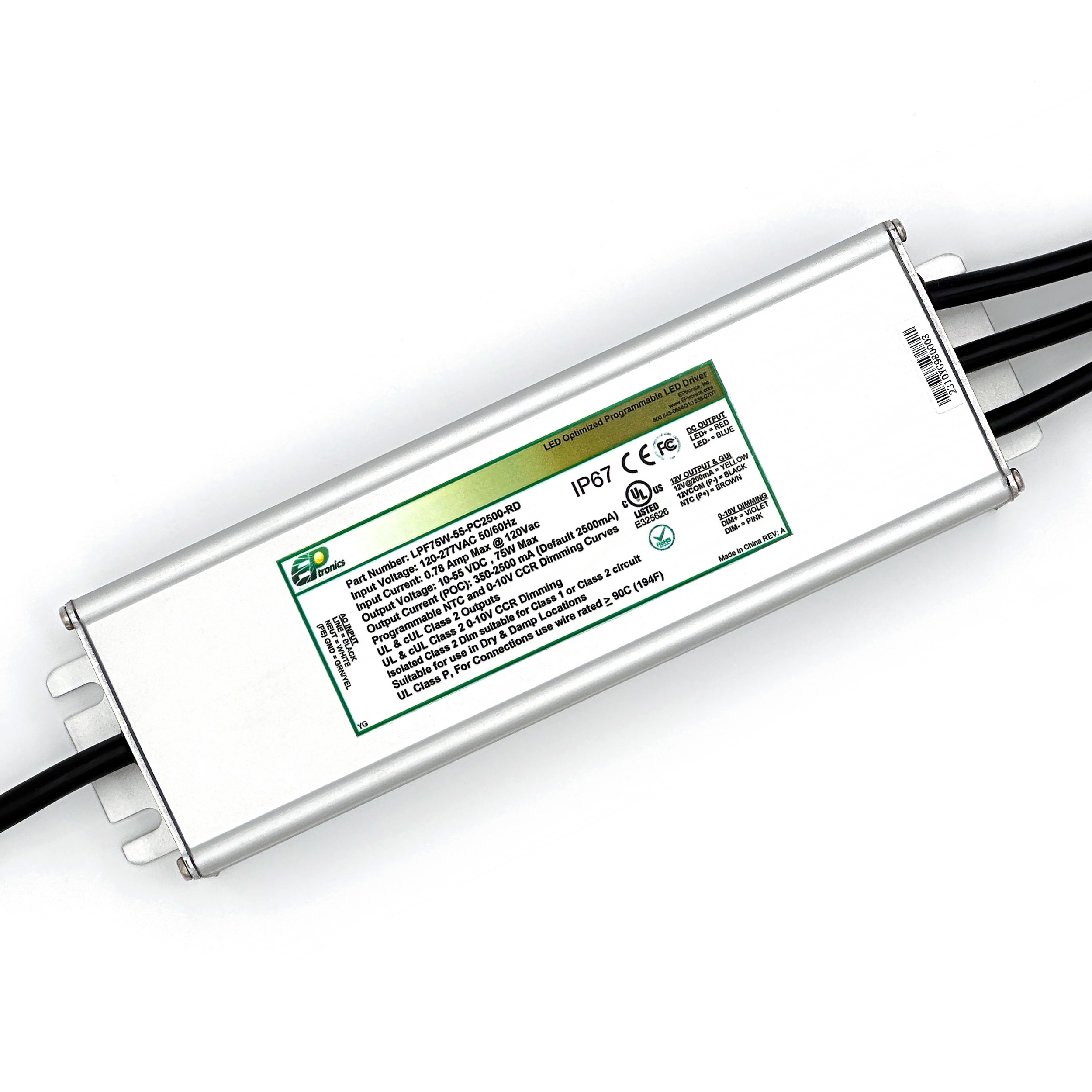 LPF75W-55-PC2500-RD EPtronics, Inc.