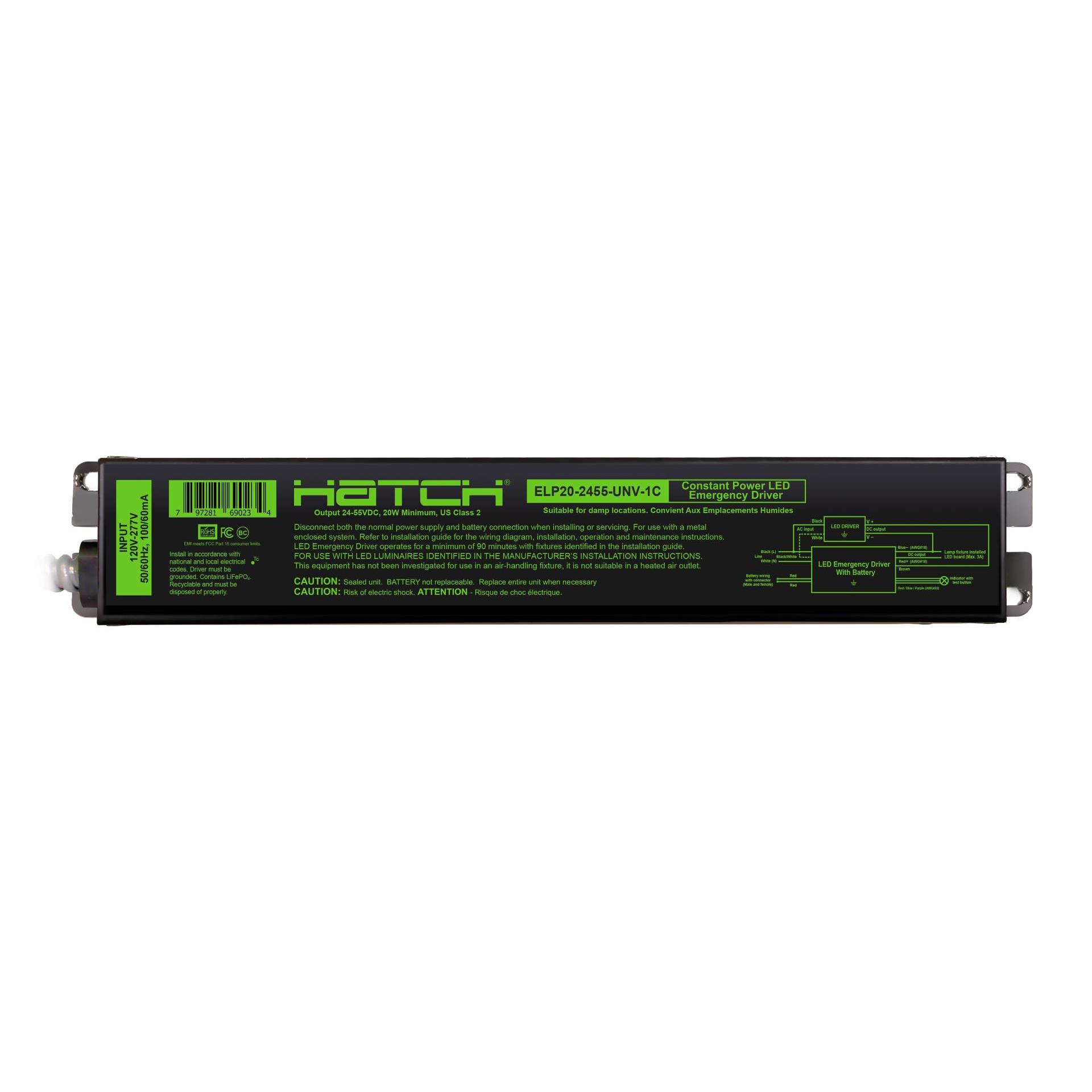ELP20-2455-UNV-1C Hatch Lighting