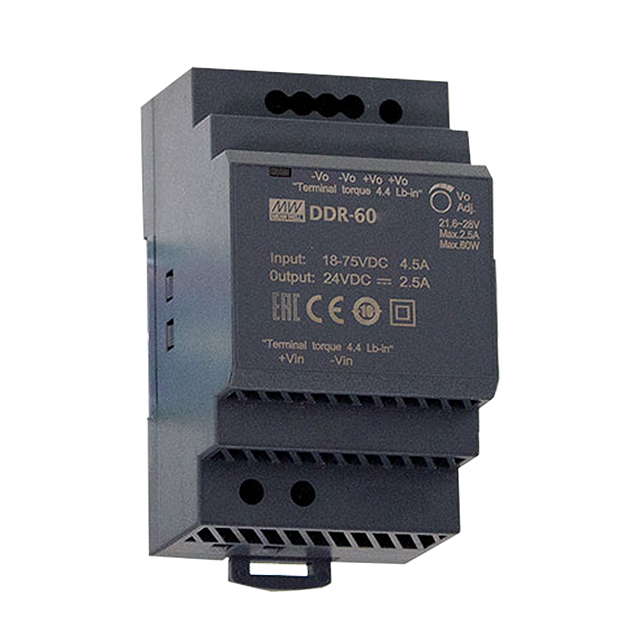 DDR-60G-12 MEAN WELL USA Inc.